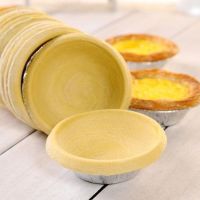 葡式蛋挞皮带锡纸托烘培原料蛋挞液组合家庭装制作速冻食品 [推荐]大蛋挞皮30个+蛋挞液2盒