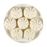 奶黄包子流心奶香白糖包豆沙包粉丝包馅早餐面点速冻点心批发 榨菜包420g一袋12个