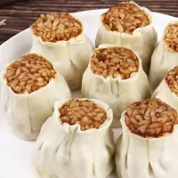 干蒸糯米肉烧麦早餐方便速食猪肉香菇速冻食品批发点心早茶点 3袋烧麦(约1500g)