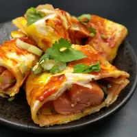 东北特产烤冷面皮家用商用烤冷面面饼真空包装速食10片批发 20片[无]