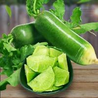 水果萝卜新鲜青萝卜生吃甜脆萝卜绿蔬菜