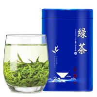 绿茶 新茶叶毛尖茶叶 高山云雾茶嫩芽罐装春茶1斤