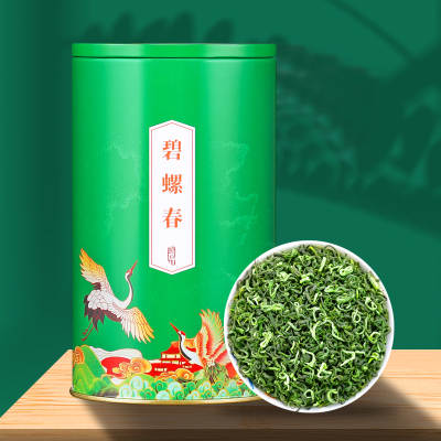 碧螺春 绿茶 新茶茶叶正宗浓香型 明绿茶春茶散装125g