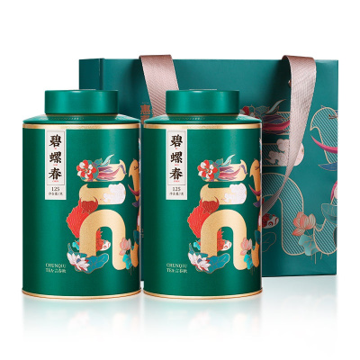 碧螺春茶叶绿茶 新茶正宗浓香型明前散装罐装高山春茶250g