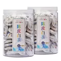 陈皮白茶 贡眉 白牡丹 寿眉陈皮白茶小沱茶 小茶饼250/500g罐装