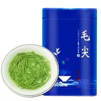 新茶 绿茶毛尖茶叶春茶嫩芽毛尖浓香型罐装半斤