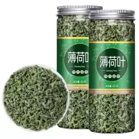 薄荷叶泡水新鲜薄荷茶干薄荷叶茶食用清凉可搭配胎菊柠檬片罐装