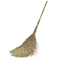 卡质 环卫竹扫把大扫把木柄5斤款 一把装/把