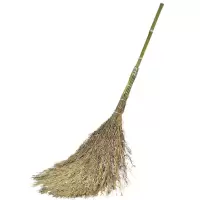 卡质 环卫竹扫把大扫把 木柄5斤款-10把装/组