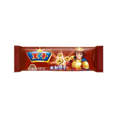 王子 夹心饼干(巧克力味)120g/袋 休闲零食饼干 亿滋出品