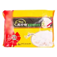 海霸王黑珍猪韭菜猪肉水饺1.2kg