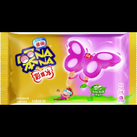 笨NANA蝴蝶形草莓味冰棍65g