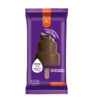 伊利须尽欢联名诺心蛋糕黑金巧克力风味冰淇淋