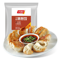 千味小厨玉米猪肉蒸煎饺980g/袋