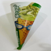 绿色心情绿莎莎脆筒75g