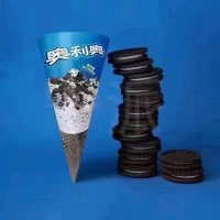 奥利奥香草味冰淇淋甜筒67g*24支