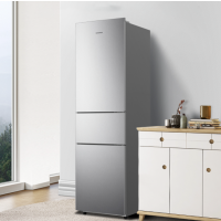 容声冰箱BCD-218D11N 三开门电冰箱 218升