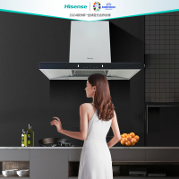海信(Hisen抽油烟机大吸力欧式吸油烟机23立方大吸力超薄不碰头挥手智控烟灶套装免费安装5.0KW大火力HT315系列