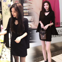 2021春夏新款夜场女装性感酒吧修身显瘦气质小心机打底连衣裙女潮