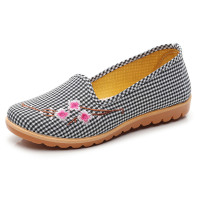 娜瑟微春季老北京布鞋女鞋单鞋时尚妈妈鞋中老年人平底软底41
