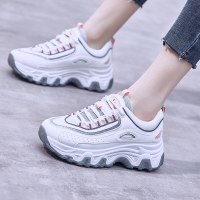 娜瑟微春季老爹女鞋子2021年新款百搭休闲小白网面运动ins火潮鞋春款