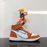 七龙珠动漫联名青少年2021新款男鞋高帮板鞋百搭潮流初中学生潮鞋