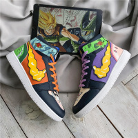 七龙珠动漫联名男鞋青少年高帮板鞋潮流百搭鸳鸯学生休闲秋冬潮鞋