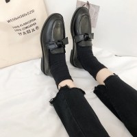 小皮鞋女复古英伦风2021春秋季新款韩版百搭网红学生乐福鞋单鞋子