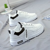 百搭小白鞋女2021夏季秋新款学生休闲运动女鞋网红老爹板鞋白鞋子