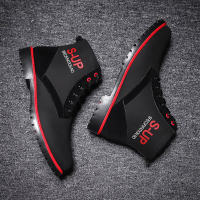 娜瑟薇马丁靴男鞋英伦2021春秋季韩版潮流百搭高帮保暖工装靴皮靴雪地靴