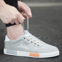 娜瑟薇2021年新款秋季平板鞋休闲布鞋韩版潮流帆布潮鞋工作开车百搭男鞋