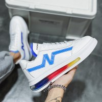 娜瑟薇男鞋欧洲站小白潮鞋秋季运动休闲内增高气垫板鞋