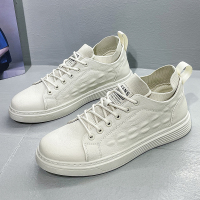 娜瑟薇2022新款小白男鞋春夏季运动休闲皮鞋潮流百搭白鞋网红板鞋袜子口潮鞋