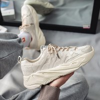 娜瑟薇春季男鞋2022新款潮流运动休闲跑步百搭男士网面增高老爹ins潮鞋