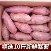 [香甜粉糯]山东紫薯紫罗兰红薯新鲜蔬菜地瓜粉糯番薯