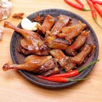 腊鸭湖南特产农家自制柴火烟熏腊全鸭风干咸鸭腊味