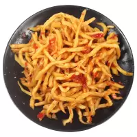 微辣 木瓜丝香辣酱菜广西横县特产下饭咸菜饭店小吃真空袋装400gX1包 微辣