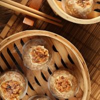 烧麦糯米干蒸 下午茶糕点心早餐速冻食品 鲜肉香菇烧麦300g 1包