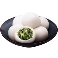 荠菜大汤圆青菜糯米汤团元宵咸汤圆猪肉半成品商用鲜肉馅软糯