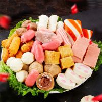 火锅丸子组合火锅食材牛肉丸关东煮鱼丸鱼豆腐