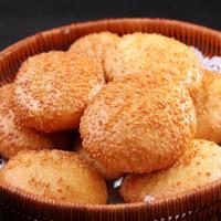 空心馍特色小吃酒店餐厅冷冻半成品美食饭店点心面食油炸即食烧饼 空心馍2袋共20个