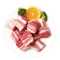 精选五花肉[块] 5斤商用装 五花肉猪肉带皮生猪肉新鲜散养土猪肉生鲜冷冻五花肉块 调理