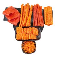 网红辣条批发 儿时零食大礼包 大刀肉大辣片面筋批发小时候的味道