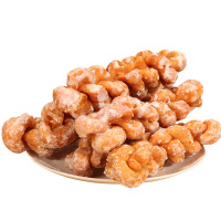 温州特产手工白糖葱香麻花办公休闲零食品400g 糕点