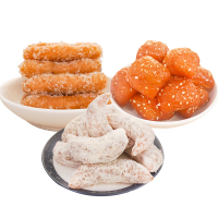 蜜三刀羊角蜜江米条老式传统果子糕点手工散装点心