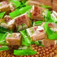枇杷秋梨膏糖老式薄荷味 小零食糖果散装梨高糖