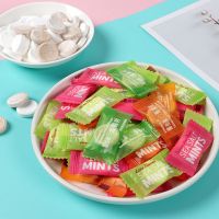 海盐 薄荷糖清新口气润 清凉硬糖接吻糖果休闲零食批发网红