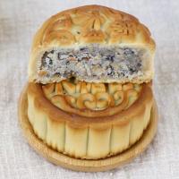 广式老五仁月饼木糖醇批发手工吃的豆沙散装低