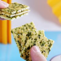 咸味海苔薄脆早餐苏打饼干散装休闲零食 馐1斤