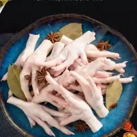 新鲜鸡爪4斤装(爪大肉厚) 活鸡现杀新鲜短鸡爪子可做柠檬鸡爪整箱批发火锅烧烤食材生鲜食品